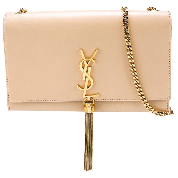 Yves Saint Laurent Handbags - NUDE✨YSL✨ Kate tassel bag medium Saint Laurent shoulder bag clutch YSL purse